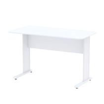 Mesa Secretaria Maxxi 74X121x61 Branco Sem Gaveta - Pandin