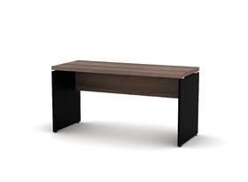 Mesa Secretária PE 40 Pandin 1,34 M Walnut e Preto