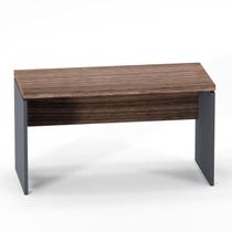 Mesa Secretaria Pe 40 Pandin Walnut e Grafito 1.34 M