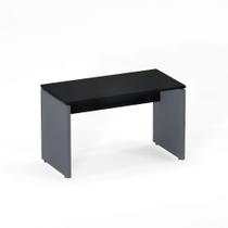 Mesa Secretária Pé Painel P25 Pandin 1,20 M Preto e Grafito