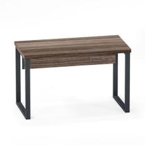 Mesa Secretaria Tubolar Pe 40 Pandin Walnut e Grafito 1.20 M