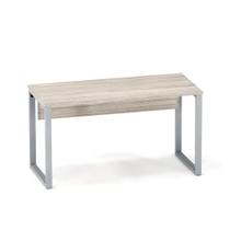 Mesa Secretária Tubular P25 Pandin 1,20 M Casablanca e Cinza