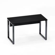 Mesa Secretária Tubular P25 Pandin 1,20 M Preto e Grafito