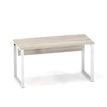 Mesa Secretaria Tubular P25 Pandin Casa Blanca e Branco 1.20 M