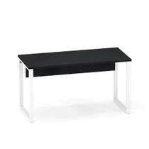 Mesa Secretaria Tubular P25 Pandin Preto e Branco 1.20 M