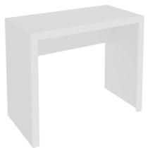 Mesa Sem Gavetas ME-4139 Branco Tecno mobili Design Moderno, Compacta e Funcional