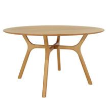 Mesa Serafina - Tampo Redondo 124cm - Madeira Freijó