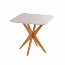 Mesa Simpatia Candian 0,90 X 0,90cm Cc com Vidro