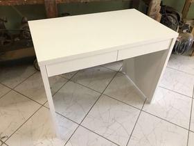 Mesa Sob Medida Em Mdf 15 Mm Branco Com Gavetas