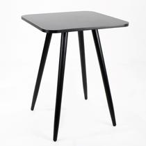 Mesa Sofia Quadrada 60CM MDF Pés de madeira Mesa Sofia Quadrada 60CM MDF Pés de madeira