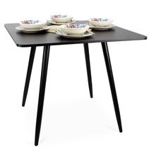 Mesa Sofia Quadrada 80CM MDF Pés em madeira