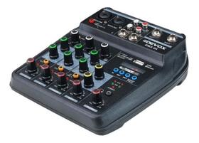Mesa Som Mixer Dmx-04 4 Canais Bluetooth Phantom Efeito Efx Mesa Som Mixer Dmx-04 4 Canais Bluetooth Phantom Efeito Efx