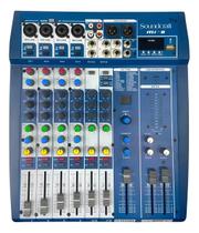 Mesa Som Soundcraft MI-8 Analógica 8 Canais Bluetooth Usb Mesa Som Soundcraft MI-8 Analógica 8 Canais Bluetooth Usb