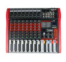 Mesa soundvoice 8 canais mr802 rubi - interface