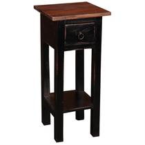 Mesa Sunset Trading Cottage Mesa lateral de madeira estreita 66x30x27 cm Mesa Sunset Trading Cottage Mesa lateral de madeira estreita 66x30x27 cm
