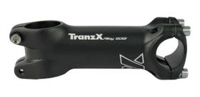 Mesa suporte de guidão tranz x preta speed mtb 100mm 25.4