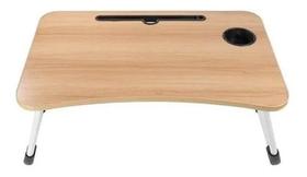 Mesa Suporte Para Notebook Mdf Multiuso Dobrável Cama Sofá Marrom Mesa Suporte Para Notebook Mdf Multiuso Dobrável Cama Sofá Marrom