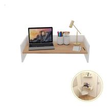 Mesa Suspensa 70cm Mdp Parede Home Oficce Escritório Prática Mesa Suspensa 70cm Mdp Parede Home Oficce Escritório Prática