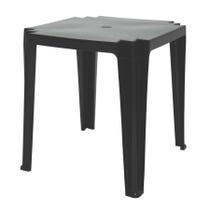 Mesa Tambaú em Polipropileno Preto Mesa Tambaú em Polipropileno Preto