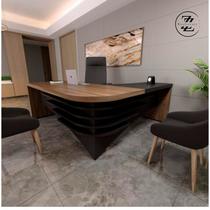 Mesa tamburato diretor ii le - charuto/preto 6099 Mesa tamburato diretor ii le - charuto/preto 6099