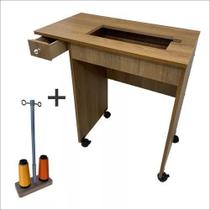 Mesa Tampo Bancada Máquina Costura Singer Facilita 2918