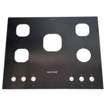 Mesa Tampo Vidro Fogão Brastemp BYS5VCEU BFS5VCEU 5 Bocas