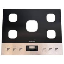 Mesa Tampo Vidro Fogão Brastemp BYS5VCR 5 Bocas Original