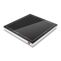 Mesa Térmica Aiello Linha Eco 40x40cm Vidro Preto 110V Aiello-1256 Mesa Térmica Aiello Linha Eco 40x40cm Vidro Preto 110V Aiello-1256