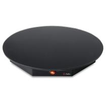 Mesa Térmica Redonda Aiello Linha Circular 40cm Vidro Preto 110V Aiello-1017 Mesa Térmica Redonda Aiello Linha Circular 40cm Vidro Preto 110V Aiello-1017