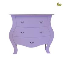 Mesa tipo comoda desmontavel em mdf