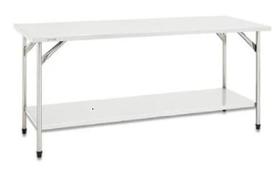 Mesa Total Aço Inox 304 Fritomaq 100x70cm Prateleira