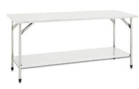 Mesa Total Aço Inox 430 Fritomaq 150x70cm Prateleira