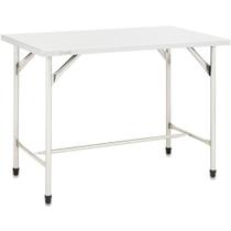 Mesa Total Inox 430 Fritomaq - Gradeada 1,20x0,70x0,90cm