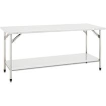 Mesa Total Inox 430 Fritomaq- Gradeada 1,50x0,70x0,90cm