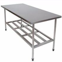 Mesa Total Inox Imeca 2849 Canto Arred. 150x70