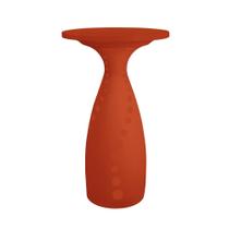 Mesa Tramontina Flut Alta Polietileno Laranja Caqui Mesa Tramontina Flut Alta Polietileno Laranja Caqui