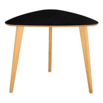 Mesa Trion Triangular De 90CM Na Cor Preta