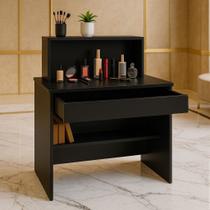 Mesa Versátil com Prateleira Perfeita para Home Office ou Penteadeira