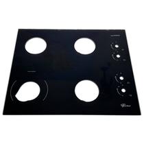 Mesa Vidro Tampo Fogão Cooktop 4 Bocas Fischer Fit Line