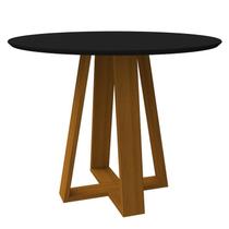 Mesa Vitoria 100X100 Ype/Preto Mesa Vitoria 100X100 Ype/Preto