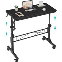 Mesa WINAZ ajustável de 81 cm com altura regulável e rodízios Mesa WINAZ ajustável de 81 cm com altura regulável e rodízios