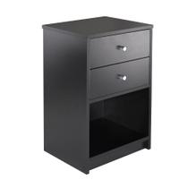 Mesa Winsome Ava Accent preta 40x32x60cm Mesa Winsome Ava Accent preta 40x32x60cm