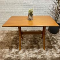 Mesa X de Madeira Maciça 120x80 Mel Mesa X de Madeira Maciça 120x80 Mel