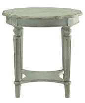 Mesa Yardlio French Style Mesa redonda com prateleira