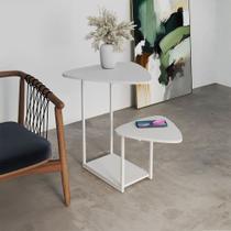 Mesal Lateral Cibele Tampo Esfiha Ferro Branco Tampo Branco Mesal Lateral Cibele Tampo Esfiha Ferro Branco Tampo Branco