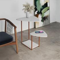 Mesal Lateral Cibele Tampo Esfiha Ferro Cobre Tampo Branco