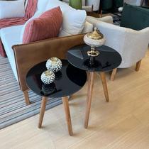 Mesas de Apoio Decorativas - Belatrix - Jacaré Móveis Mesas de Apoio Decorativas - Belatrix - Jacaré Móveis