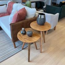 Mesas de Apoio Decorativas - Belatrix - Jacaré Móveis Mesas de Apoio Decorativas - Belatrix - Jacaré Móveis