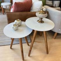 Mesas de Apoio Decorativas - Belatrix - Jacaré Móveis Mesas de Apoio Decorativas - Belatrix - Jacaré Móveis