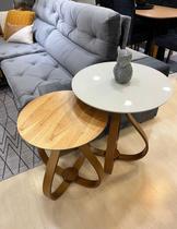 Mesas de Apoio Decorativas - Roma - Jacaré Móveis Mesas de Apoio Decorativas - Roma - Jacaré Móveis